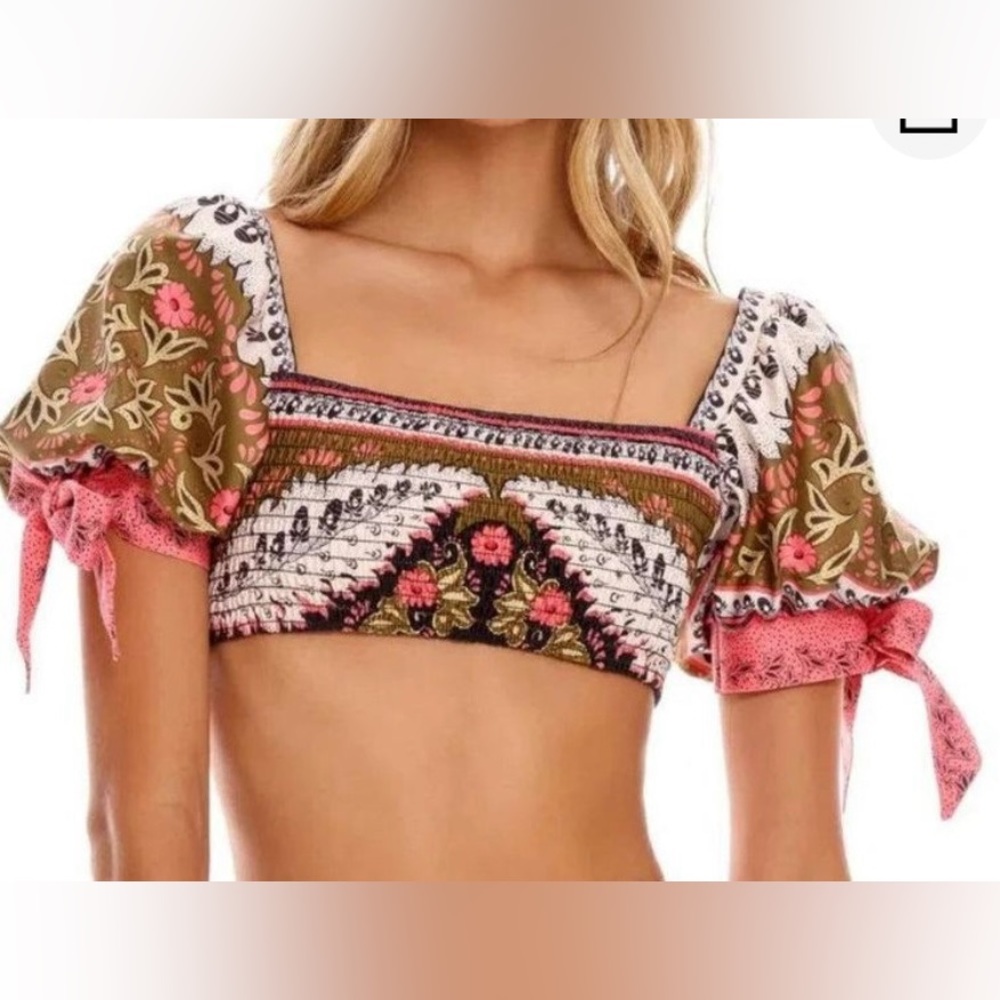 Agua Bendita Bikini Top NWT’s 
Eileen Antique XS